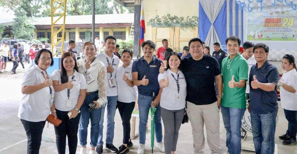 Malacons attend Brigada Eskwela in EBMNHS